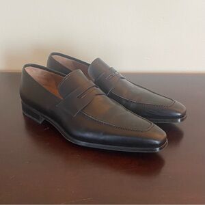 Magnanni for Neiman Marcus Penny Loafers Mens Slip-On Shoes